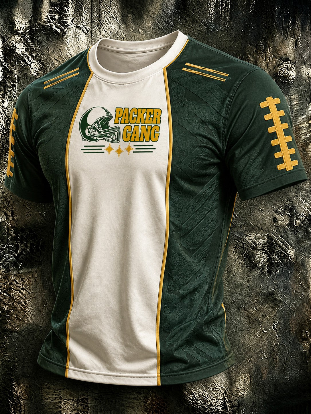 Herren Fußball Green Bay Bedrucktes T-Shirt