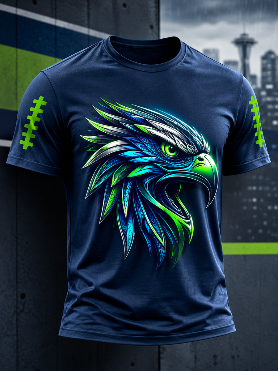 Herren-Fußball-Gameday-Geschenk für Fußballfans – lässiges T-Shirt