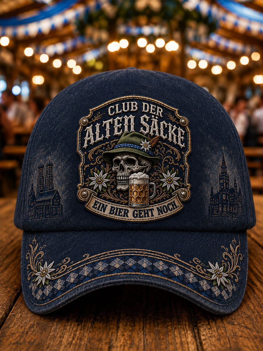 Unisex-Oktoberfest-München-Lustige Mütze mit Bierliebhaber-Slogan