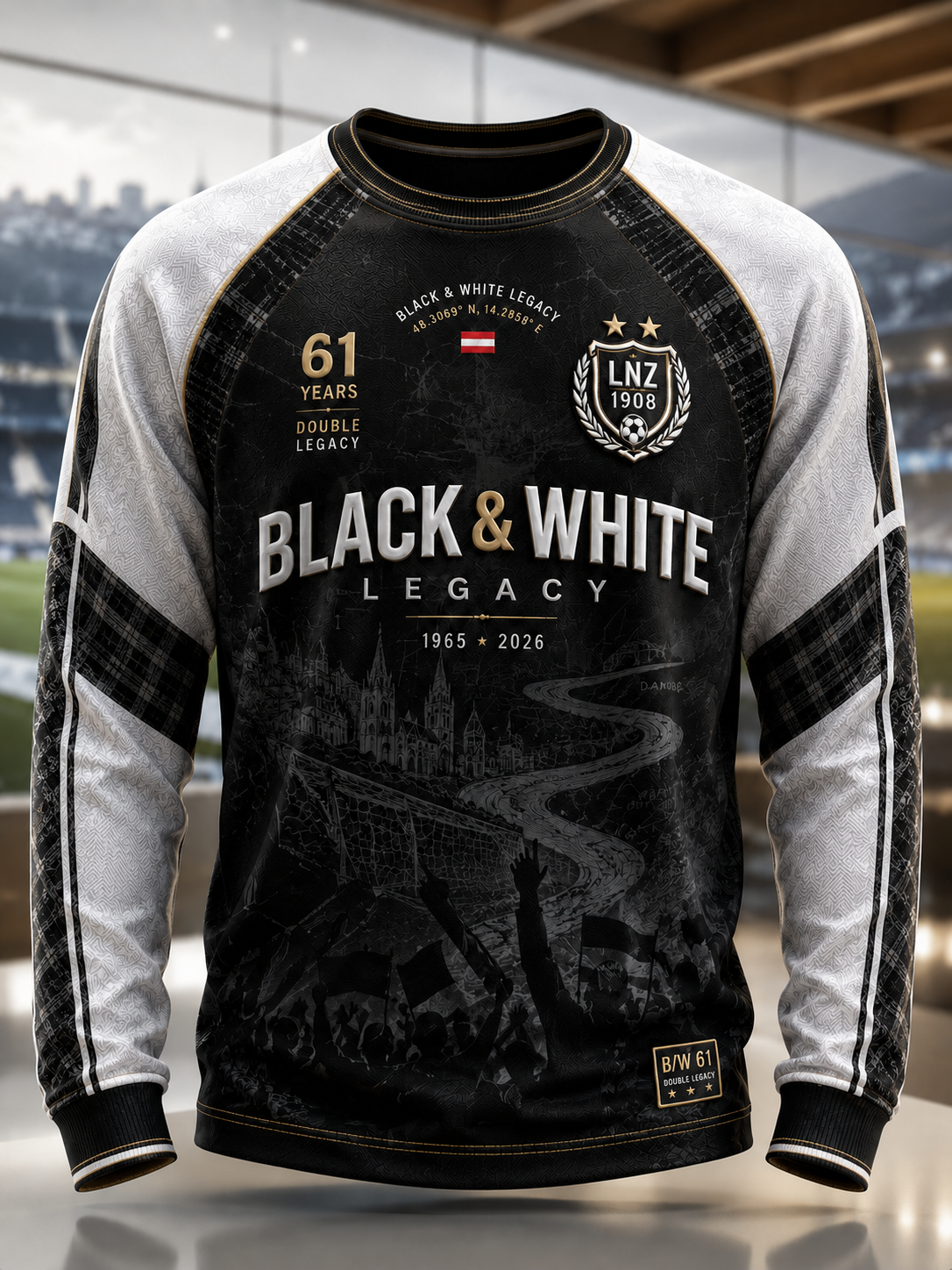 Herren-Lask Linz Langarm-T-Shirt