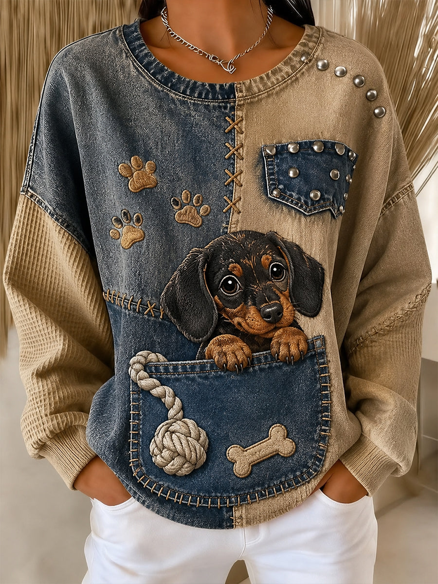 Frauen Frauen Frauen Spaß Tiere Sweatshirt Sweatshirt