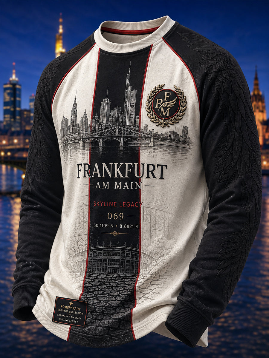 Männer Eintracht Frankfurt Langarm T-Shirt