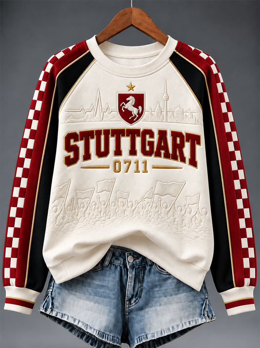 Damen-Sweatshirt mit Raglanärmeln vom